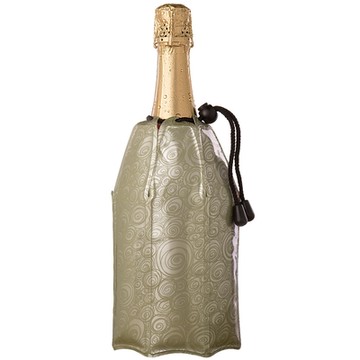 《VACU VIN》束口軟性保冷冰桶-金1L-- 冰酒桶 冰鎮桶 保冰桶