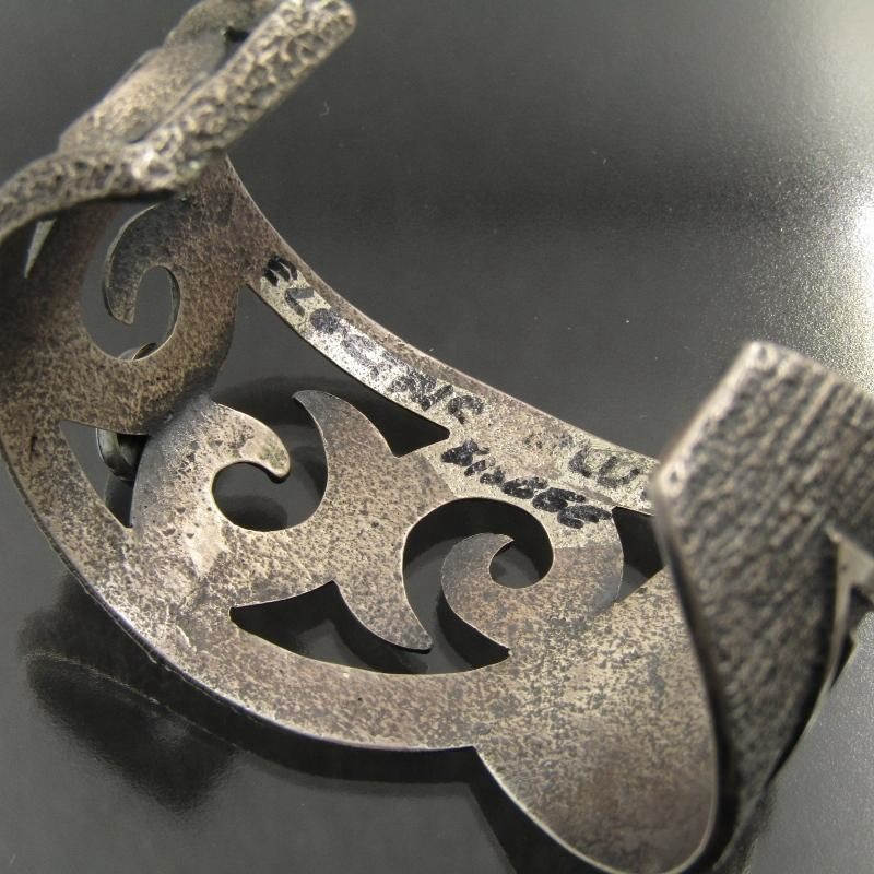 美品 Aaron Anderson ナバホ族 バングル ビズビー ターコイズ 美品 Aaron Anderson ナバホ族 バングル ビズビー ターコイズ