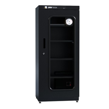 收藏家 132公升專業型電子防潮箱 AX-126P(日製溼度儀/複合式抽拉及鋼製層板/公務機關首選)