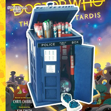 DoctorWho神秘博士Tardis英式警亭收納盒筆筒擺件學生辦公桌用品