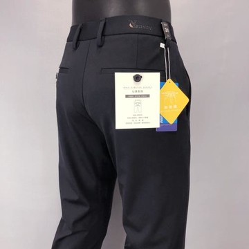 外貿工廠尾單四面彈力薄款透氣休閑褲長褲子男士商務春夏修身小腳