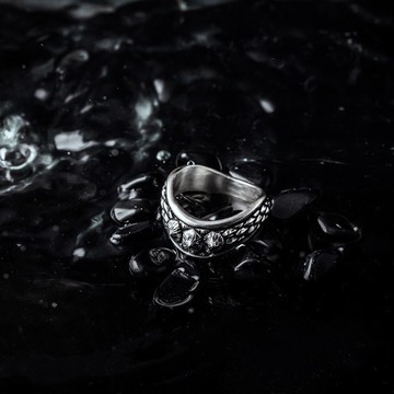 【JK銀飾】神獸棲地．四神玄武／925純銀【戒指、man】