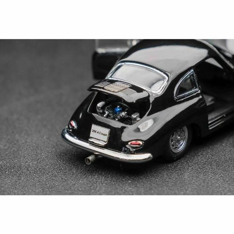 新品 PGM-640504-2 PGM 1/64 ポルシェ Porsche 356 ブラックフル開閉モデル luxury version (丸台座)  | LINEブランドカタログ