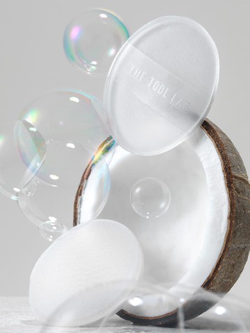 The Tool Lab 30 Seconds Daily Cleansing Puff *2pcs