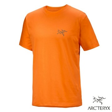 【ARCTERYX 始祖鳥】男 Kragg SL Cotton Shirt SS 高品質棉質圓領短袖攀登T恤.上衣_X000009533 活力橘