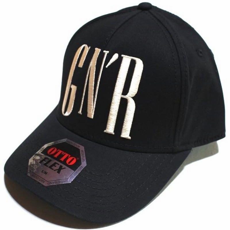 GUNS N ROSES ガンズアンドローゼス GNR LOGO OTTOFLEX DAD HAT