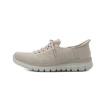 SKECHERS GRACEFUL 瞬穿休閒鞋 卡其 100736TPE 女鞋