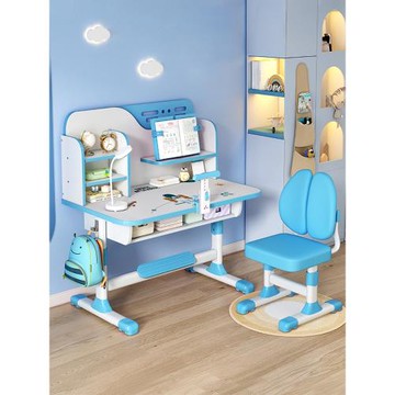 兒童學習桌小學生寫字作業書桌家用簡約小孩課桌椅可升降桌子套裝