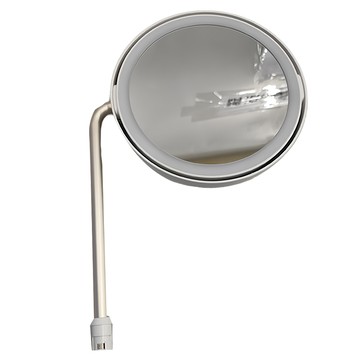 FESTINO LED Fan Mirror 柔光微風化妝鏡 5倍放大鏡 USB充電  白色
