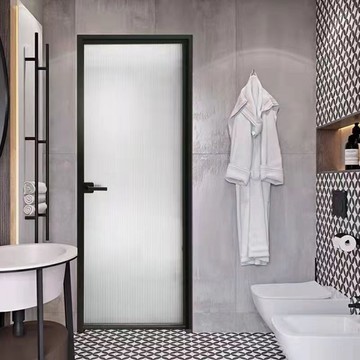 免運 玻璃門 極窄衛生間門廁所門長虹玻璃門廚房門洗手間門浴室門陽臺鋁合金門 可開發票 全館五折 工廠現貨直銷 新品特價 b9084