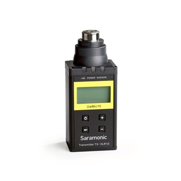 【299超取免運】[享樂攝影]Saramonic TX-XLR10 for UwMic10 (手雷) 無線XLR插頭式發射器 無線麥克風 廣播級 XLR【夏日限時優惠中 再享點數回饋】