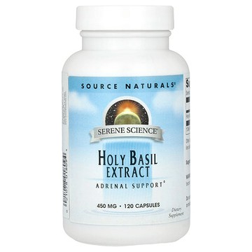 Source Naturals, 聖羅勒提取物，450 毫克，120 粒膠囊