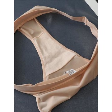 少女風絲滑冰絲內褲女款低腰性感純欲胖mm大碼三角短褲夏季薄款