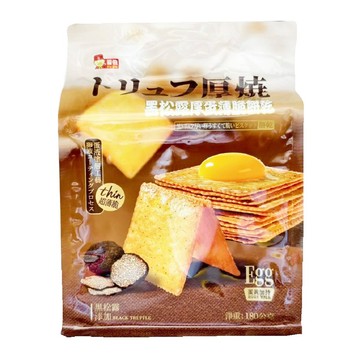 福伯 黑松露厚蛋薄脆餅乾 180g
