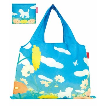 【地球日特輯】日本PRAIRIE DOG藝術設計、時尚2WAY環保購物袋-幼犬