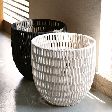 臥室衣物臟衣籃北歐風 大容量衣服毛巾收納筐輕奢 酒店民宿洗衣簍