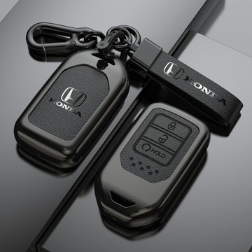 🔥新款 本田 HONDA 鑰匙套 CRV6 CRV5.5 HRV Odyssey Fit 4代 鋅閤金鑰匙殻 鑰匙皮套