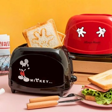 🌟烤出可以吃的米奇🍞✨【Jedi】Disney迪士尼正版授權🏰米奇造型吐司機(曜石黑)❤讓生活增添可愛♡讓小孩愛上吐司♡7段烤色選擇♡(Shopping99)