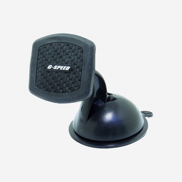 【G-SPEED】碳纖紋磁吸手機架 矽膠吸盤 中控台手機架 車架 導航架 儀表板手機架 支架 卡夢 碳纖維