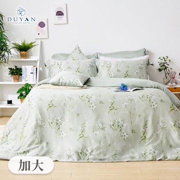 【DUYAN 竹漾】60支萊賽爾天絲三件式枕套床包組 多款任選 台灣製(加大)