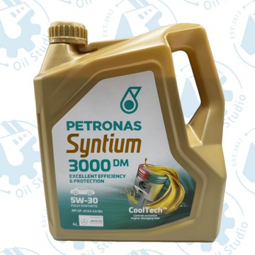 《油工坊》PETRONAS SYNTIUM 3000 DM 5W30 4L 全合成 SP A3 B4