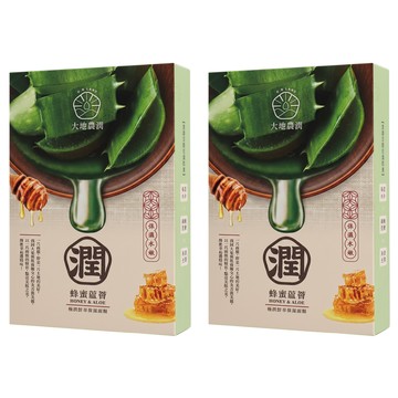 MY SCHEMING 我的心機 大地農潤 極潤鮮萃蜂蜜蘆薈保濕面膜 25ml/片  5片  2盒