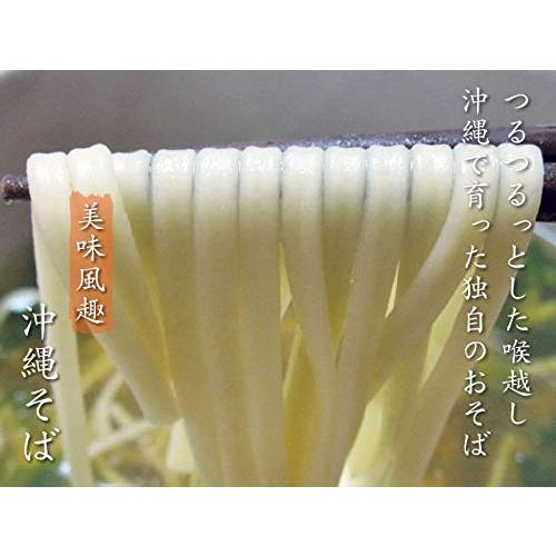 沖縄伝統の味 マルタケ琉球そば（平麺）×10袋