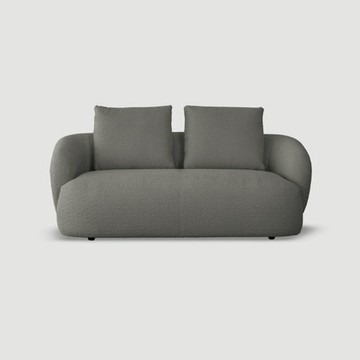 FLEXLUX Torino 布質沙發 兩人 186cm 層次灰