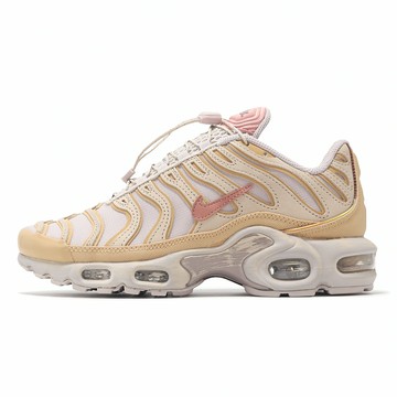 Nike 休閒鞋 Wmns Air Max Plus 女鞋 金 紅 氣墊 厚底 反光 復古