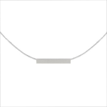 一瞬間長方線鋼項鍊 - 鋼