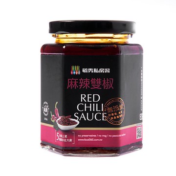毓秀私房醬-麻辣雙椒250g