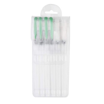 Xileyw 6支自來水筆套裝 大容量軟頭毛筆 注水式水溶性勾線毛筆畫筆 固體顏料水彩水粉水溶性彩鉛暈染 美術用品