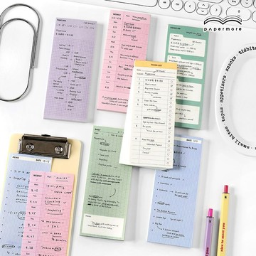 【玫瑰花園手作】生活進度系列 可書寫便利貼 簡約備忘錄清單 打卡便利貼 手帳貼紙 手帳便利貼 生活N次貼 SY0199