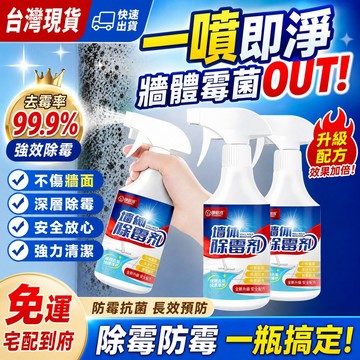 隔日到店【浴廁除霉劑】強效去霉 免刷洗 孕嬰適用 除黴噴霧 除霉劑 防霉 快速去霉黴菌 除黴劑 牆面縫細清潔劑 除霉噴劑