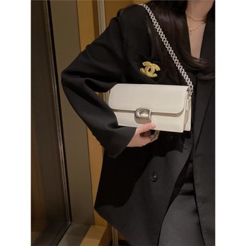 法國輕奢包包女2025新款夏季鏈條小方包仙女洋氣腋下包單肩斜挎包