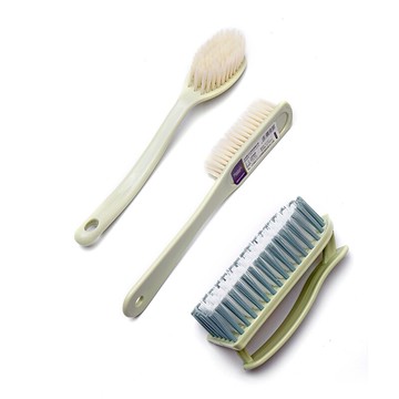 懶人個洗衣刷粉色網面套裝刷子清潔鞋刷刷鞋工具洗鞋長柄軟毛刷