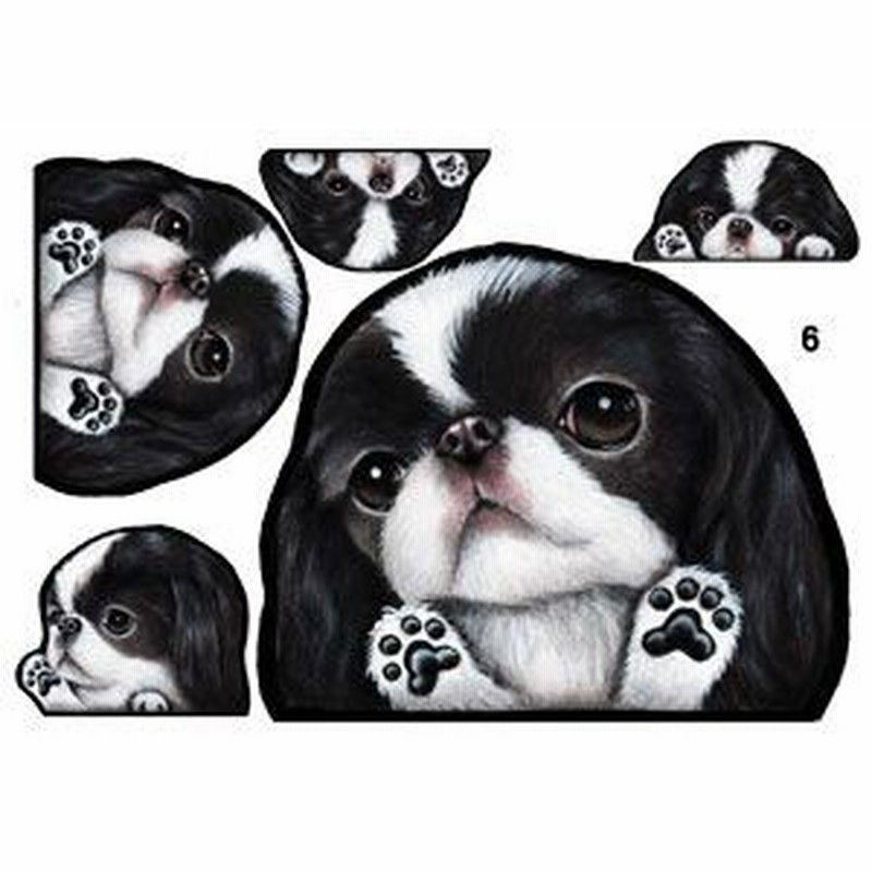 犬 ステッカー/狆6/チン/犬/シール/ネーム入れ不可//愛犬/雑貨/グッズ/ペット/車/犬雑貨 通販 LINEポイント最大1.0%GET |  LINEショッピング