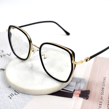 老花眼鏡 黑金粗框眼鏡 NYK44