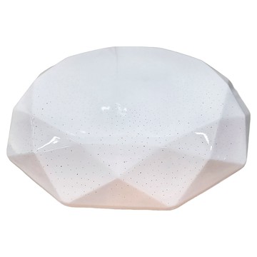 TOSHIBA 東芝 LED壁切吸頂燈 附連結器 + 自攻螺絲 2支 + 安裝引掛 40W LEDTWWLS10-S01S 直徑 415 x 132mm 1120g  璀鑽