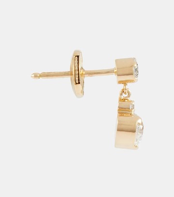 Sophie Bille Brahe Chambre Diamant 18kt yellow gold single earring with diamonds