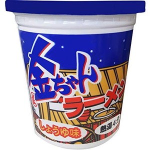 徳島製粉 金ちゃんラーメンカップ しょうゆ味 71G ×12個