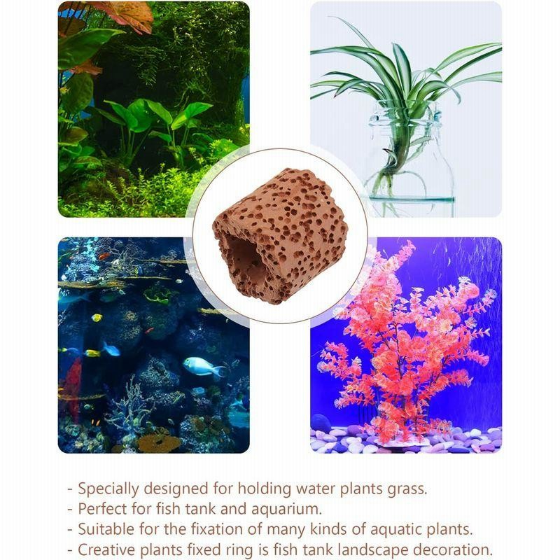 Popetpop 水槽用 底砂 溶岩石 水草固定リング 水草の固定 アクアリウム内装 石 飾り 岩 アクアリウム 水槽オーナメント 濾過材料 通販 Lineポイント最大0 5 Get Lineショッピング