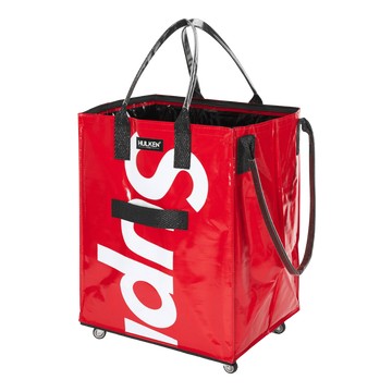HULKEN ROLLING TOTE BAG (SS26) RED