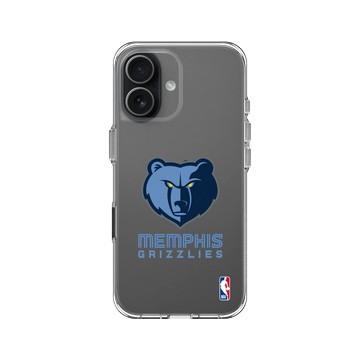 iPhone 17 Clear Case（相機按鈕） 透明 - NBA - Logo-曼斐斯灰熊 Memphis Grizzlies