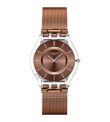 【swatch】MOCHA IN MIND(SS08K121M)(34mm) 男錶 女錶 瑞士錶