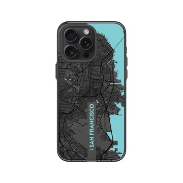 iPhone 15 Pro Max Clear 酷墨灰 - JOCR - San Francisco (Black Logo)