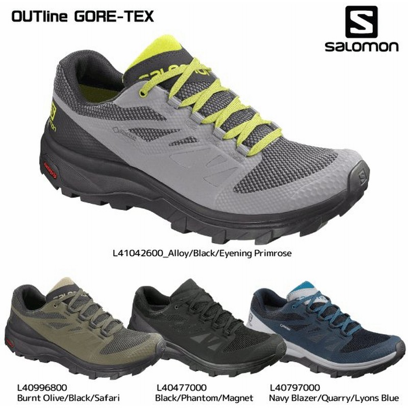 Salomon サロモン ハイクゴアテックス 限定品 Outline Gore Tex アウトライン ゴアテックス タウン ハイキングシューズ 通販 Lineポイント最大0 5 Get Lineショッピング
