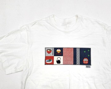 小牛村 男女 竹節棉 短袖上衣 T-shirt T恤 / 不倒翁日常
