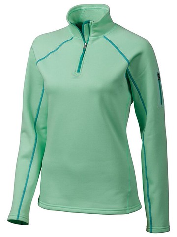 ├登山樂┤美國Marmot土撥鼠 Women's Stretch Fleece女款立領彈性刷毛保暖衣 蘋果綠#89610-4331