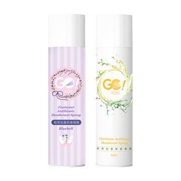 GO!TECHS 鞋用抗菌除臭噴霧 280ml (多入優惠)